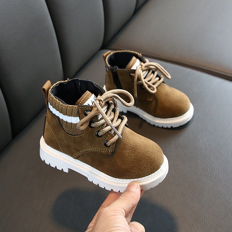 Chaussures Bébé Semelle Souple Bottines Bébé Tout-Petit Confortables - IVOIRART.COM