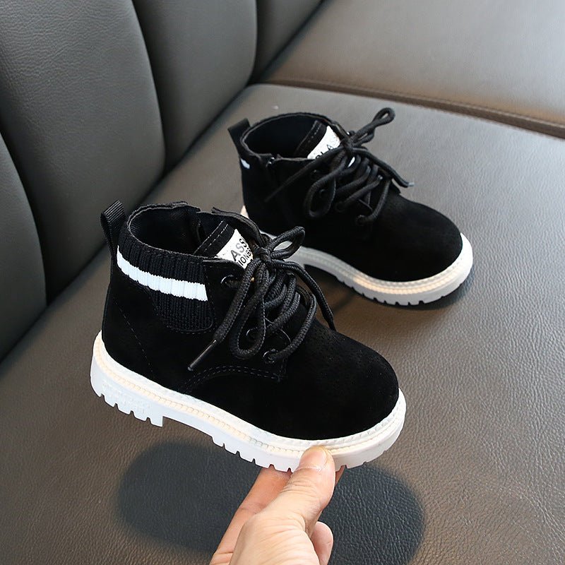 Chaussures Bébé Semelle Souple Bottines Bébé Tout-Petit Confortables - IVOIRART.COM