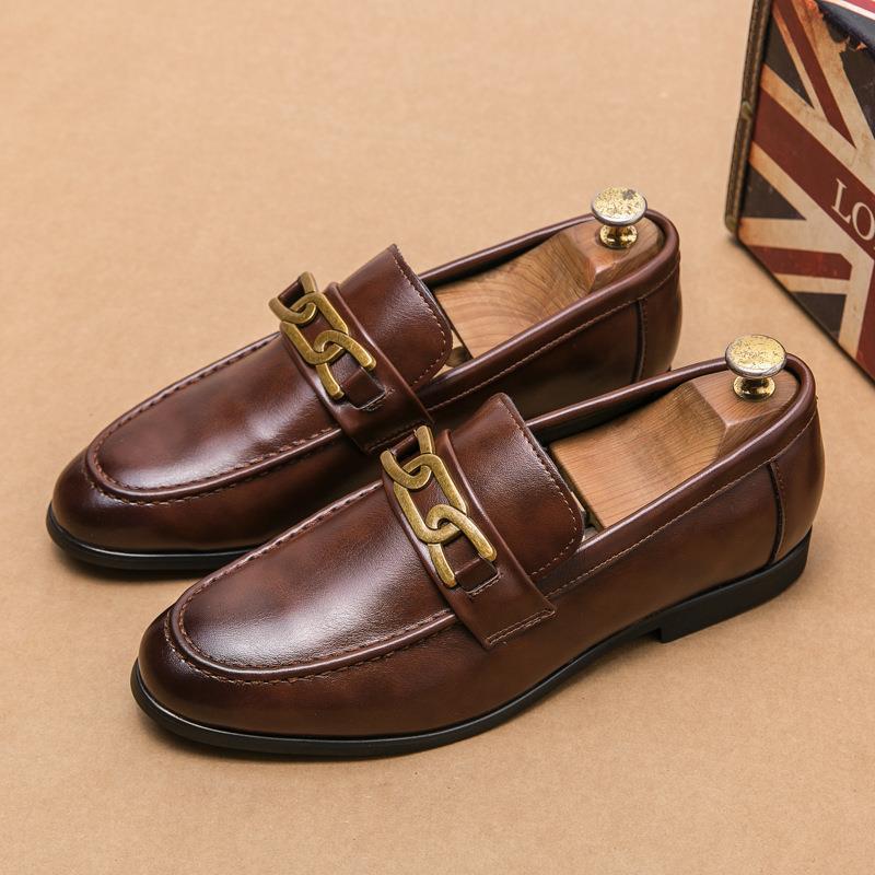 Chaussures cuir homme style british élégantes pour travail formel et look casual - IVOIRART.COM