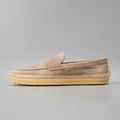 Chaussures d'affaires artisanales à semelle en paille pour hommes, élégantes - IVOIRART.COM