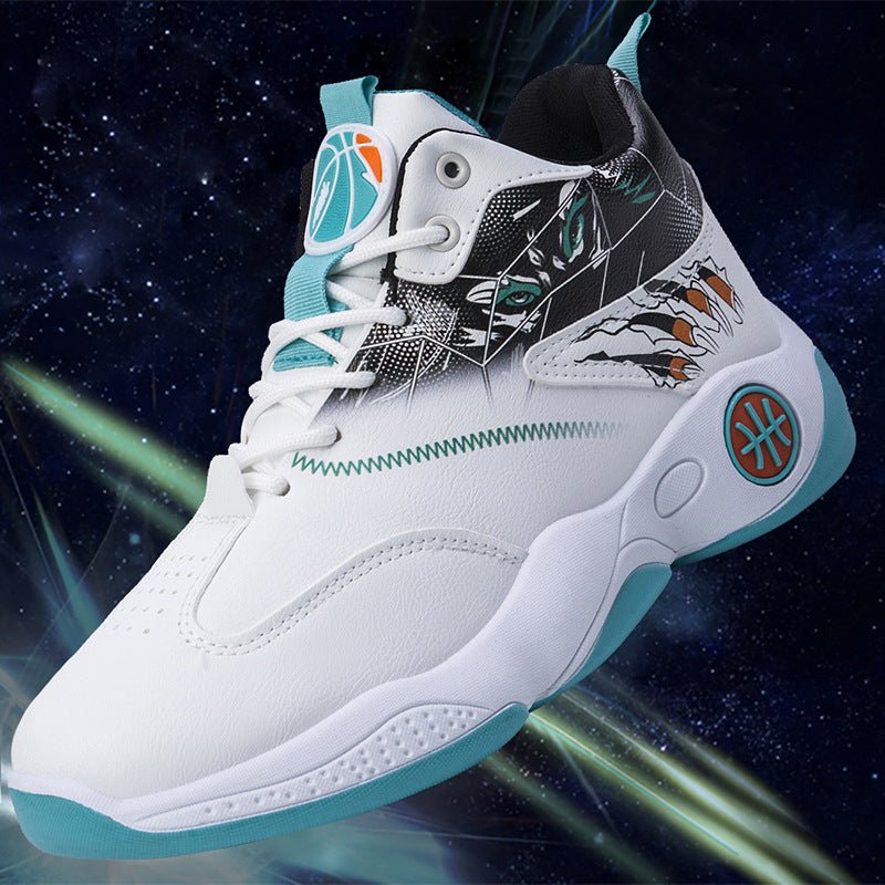 Chaussures de Basket Hautes Respirantes pour Hommes - Confort et Performance - IVOIRART.COM