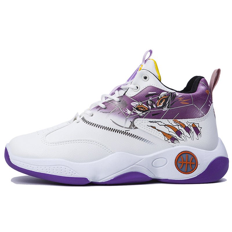 Chaussures de Basket Hautes Respirantes pour Hommes - Confort et Performance - IVOIRART.COM