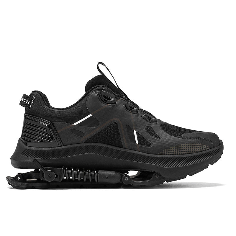 Chaussures de Course Noires Tech Puissance Mécanique Marathon Homme Femme - IVOIRART.COM