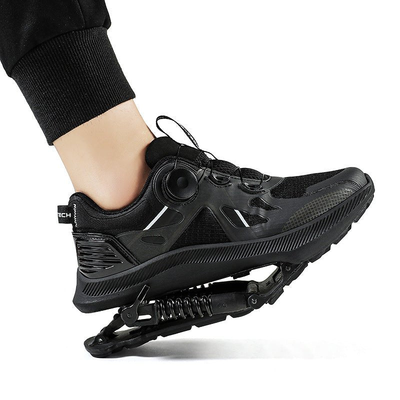 Chaussures de Course Noires Tech Puissance Mécanique Marathon Homme Femme - IVOIRART.COM