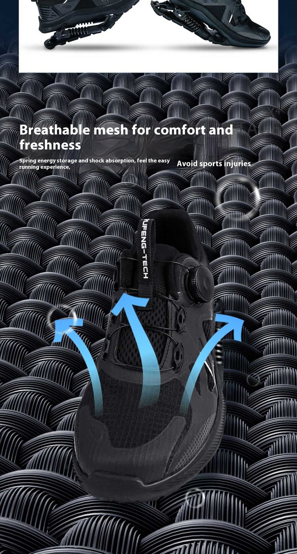 Chaussures de Course Noires Tech Puissance Mécanique Marathon Homme Femme - IVOIRART.COM