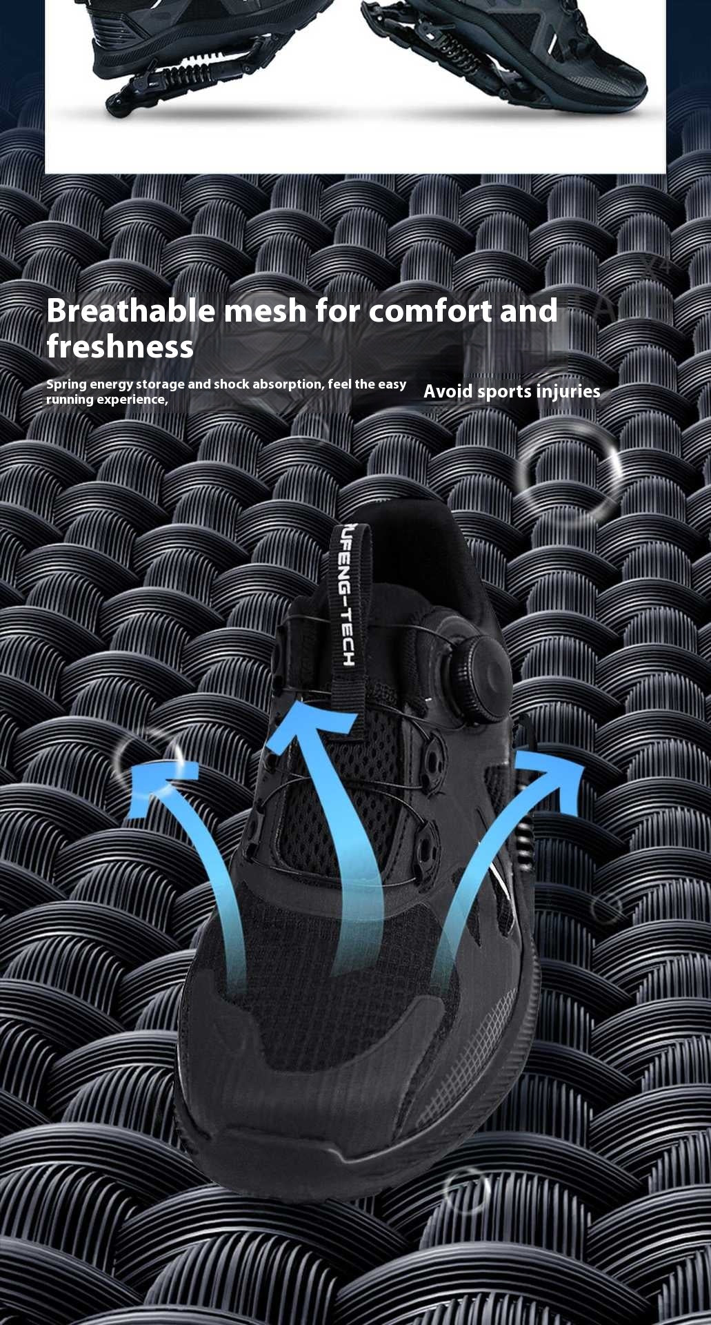 Chaussures de Course Noires Tech Puissance Mécanique Marathon Homme Femme - IVOIRART.COM