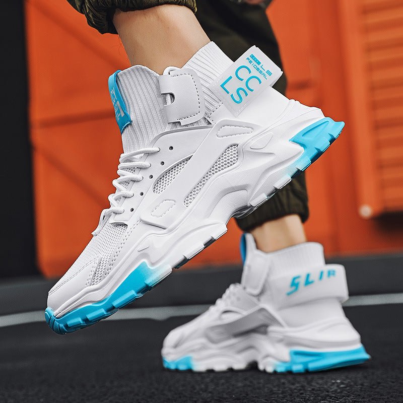 Chaussures de Mode Décontractée Baskets Respirantes Style Papa à Lacets - IVOIRART.COM