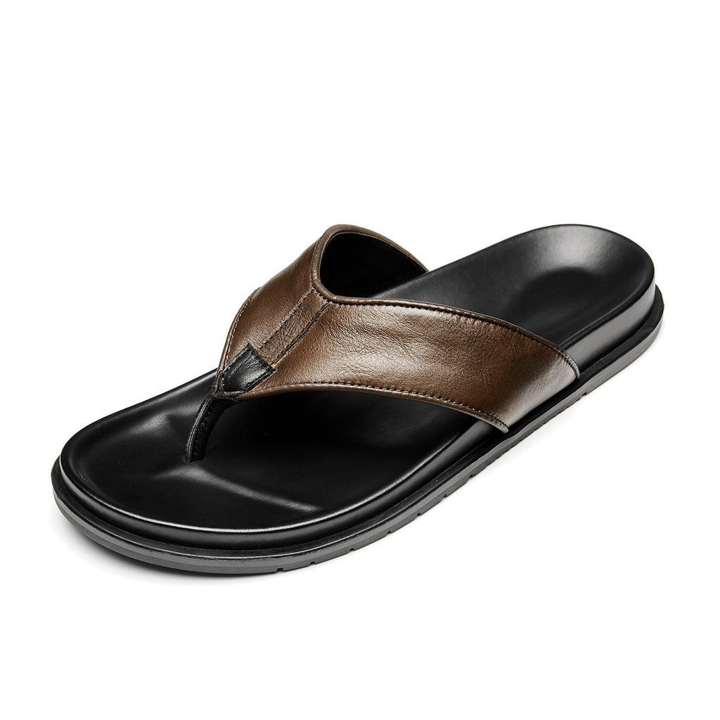 Chaussures de plage antidérapantes pour homme - Sandales décontractées marron 23 - IVOIRART.COM