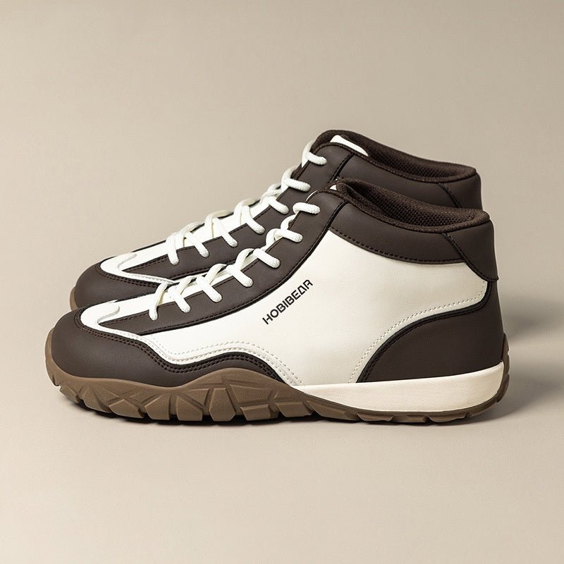 Chaussures de Plein Air à Bout Large, Semelle Souple, Bottines Mi-hautes Confortables - IVOIRART.COM