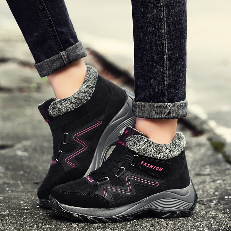 Chaussures de Randonnée Femme Cuir Véritable Antidérapantes Imperméables Sport Camping - IVOIRART.COM