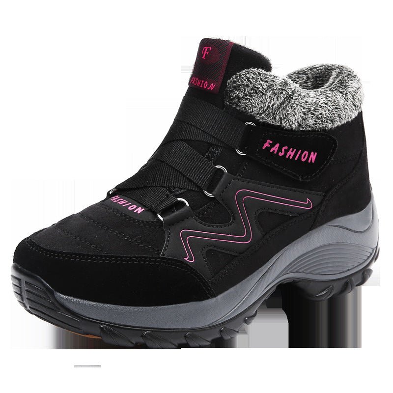 Chaussures de Randonnée Femme Cuir Véritable Antidérapantes Imperméables Sport Camping - IVOIRART.COM