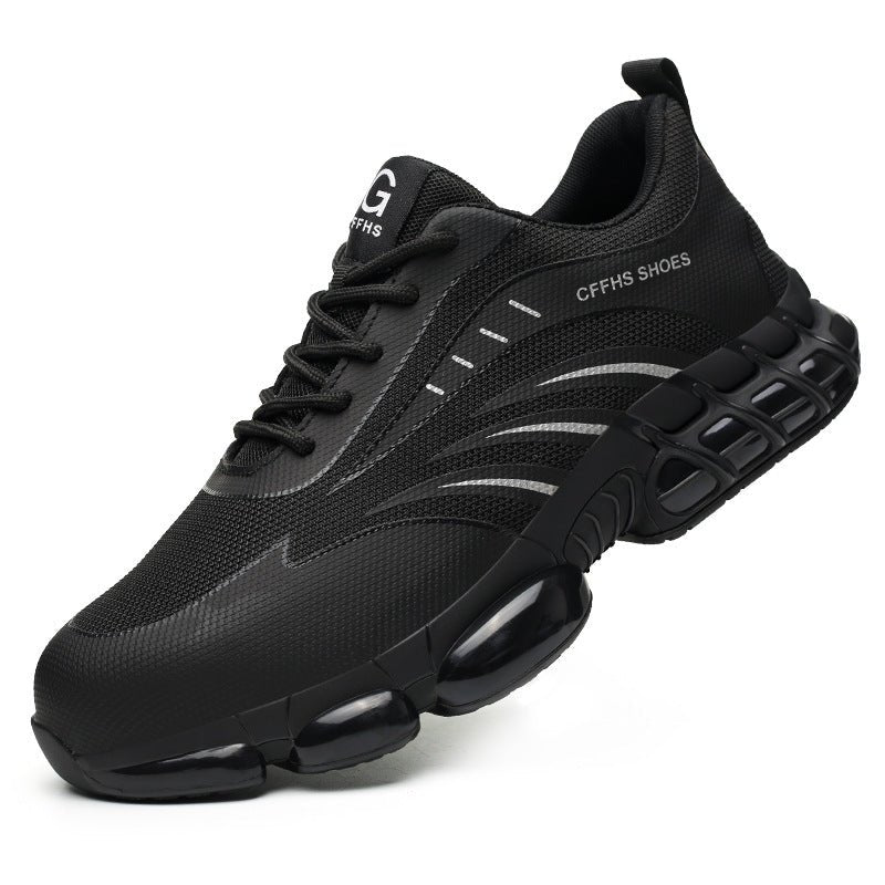 Chaussures de sécurité City Defense avec semelle Popcorn, protection acier - IVOIRART.COM