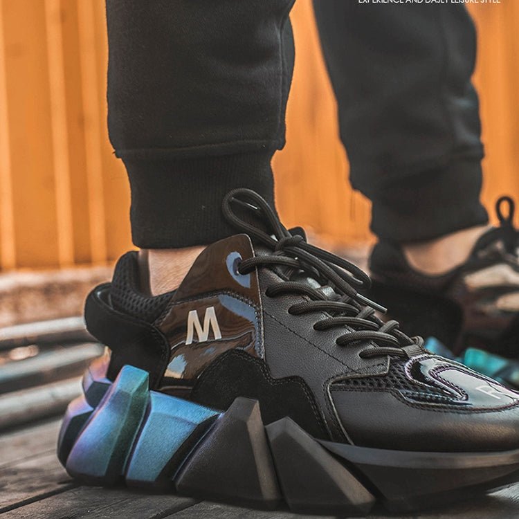 Chaussures de sport décontractées Climax à semelle épaisse - 3D, respirantes mix - IVOIRART.COM