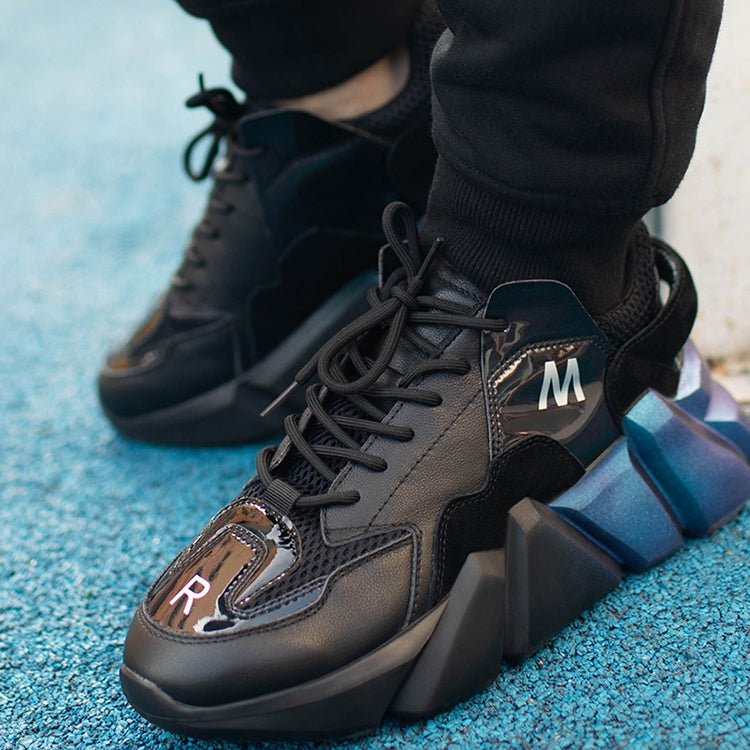 Chaussures de sport décontractées Climax à semelle épaisse - 3D, respirantes mix - IVOIRART.COM