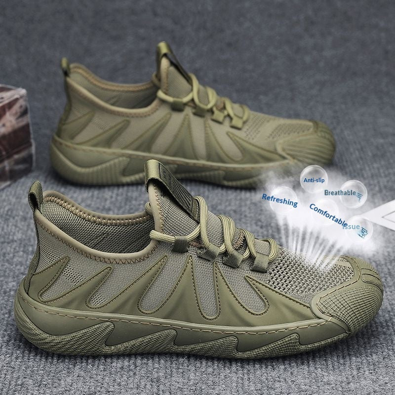 Chaussures de sport décontractées respirantes pour hommes, confort et style - IVOIRART.COM