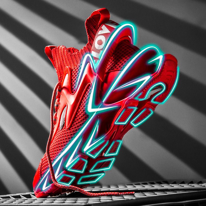 Chaussures de sport pour hommes Neocha EDGE Rouge style street shooting sport - IVOIRART.COM