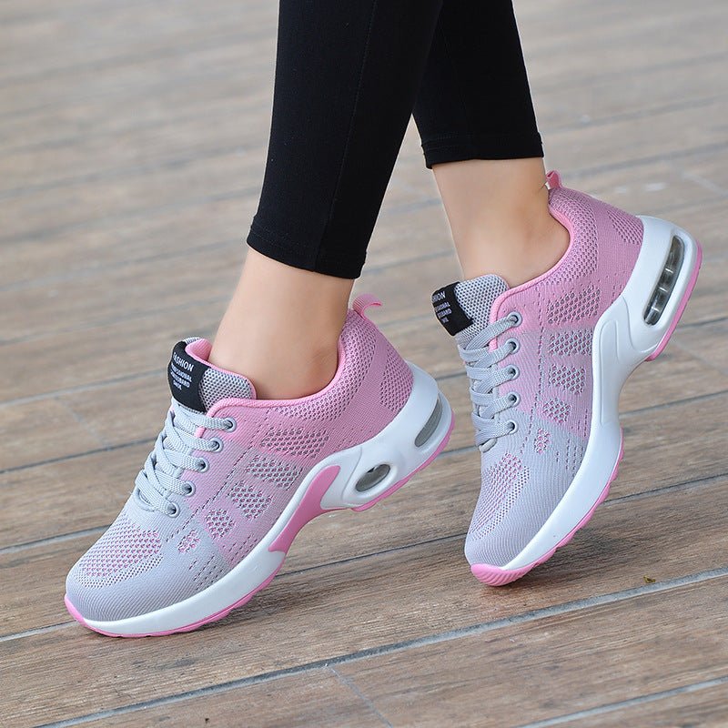 Chaussures de sport respirantes à semelle souple et amortie pour femme - IVOIRART.COM