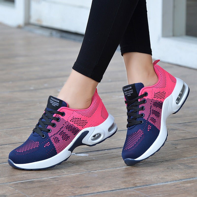 Chaussures de sport respirantes à semelle souple et amortie pour femme - IVOIRART.COM