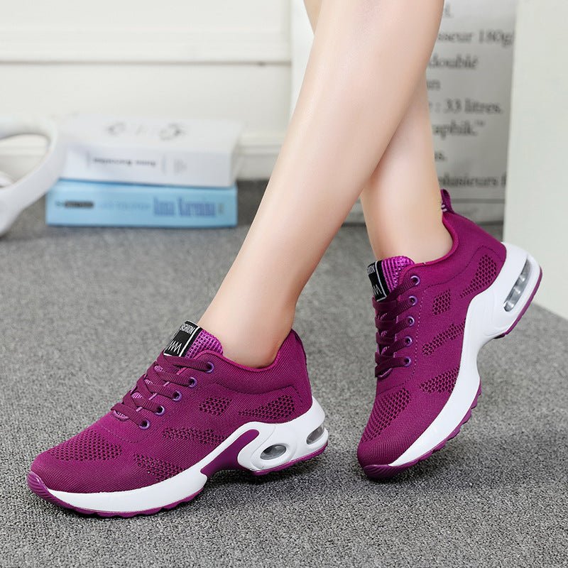 Chaussures de sport respirantes à semelle souple et amortie pour femme - IVOIRART.COM