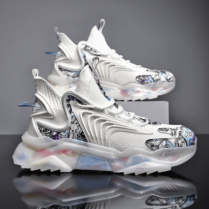 Chaussures de sport respirantes en maille fine pour course, basketball, loisirs - IVOIRART.COM