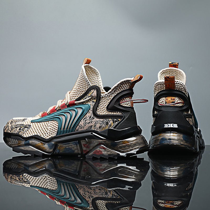 Chaussures de sport respirantes en maille fine pour course, basketball, loisirs - IVOIRART.COM