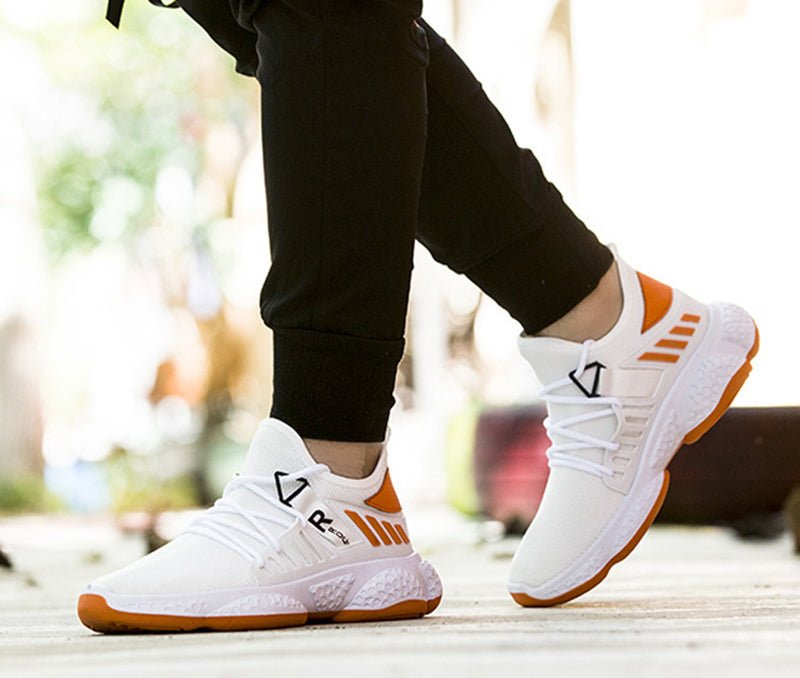 Chaussures de sport respirantes pour homme en mesh léger et confortable - IVOIRART.COM