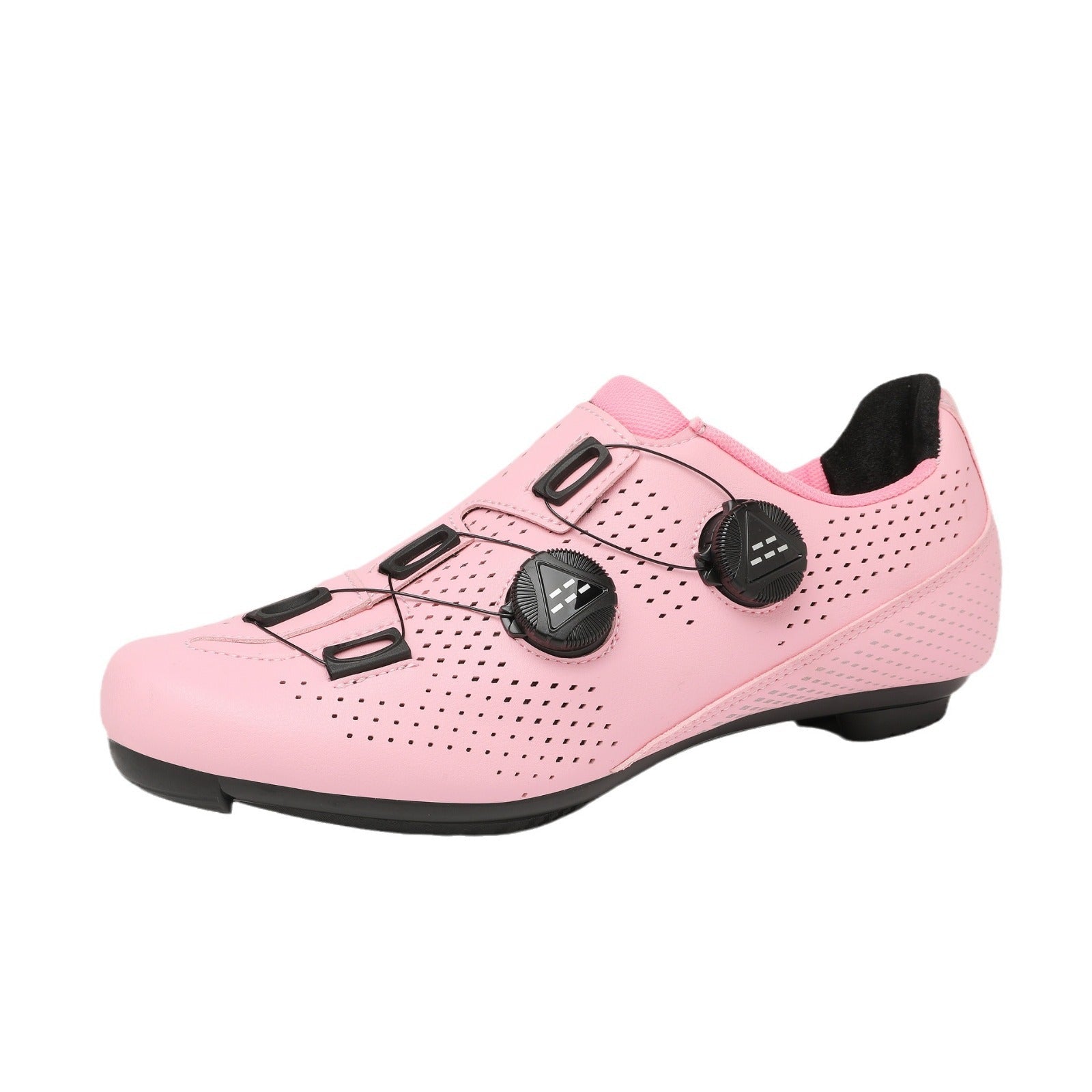 Chaussures de Vélo de Route à Système Serré et Ensemble de Pédales VTT à Semelle Rigide - IVOIRART.COM