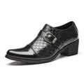 Chaussures décontractées cuir serpent style cubain pour homme élégance authentique - IVOIRART.COM