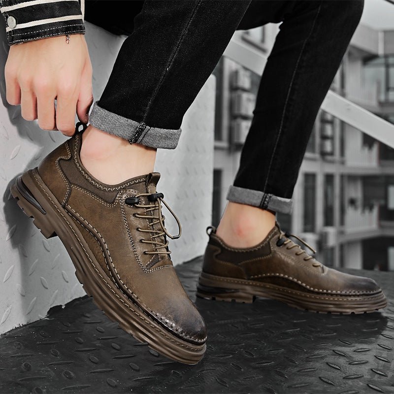 Chaussures Décontractées en Cuir pour Homme Grandes Pointures Style Mocassin - IVOIRART.COM