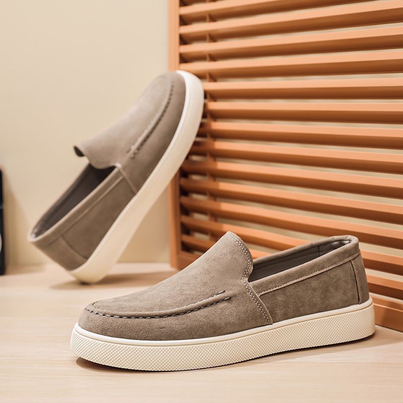 Chaussures décontractées homme à bride simple, mocassin léger pour l'été élégant. - IVOIRART.COM