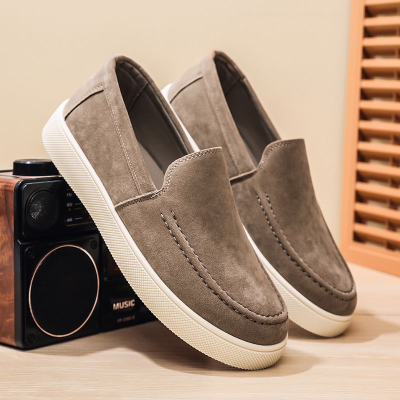 Chaussures décontractées homme à bride simple, mocassin léger pour l'été élégant. - IVOIRART.COM