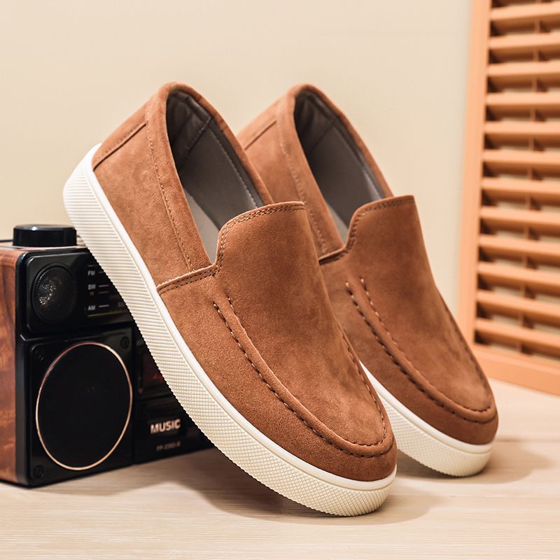Chaussures décontractées homme à bride simple, mocassin léger pour l'été élégant. - IVOIRART.COM