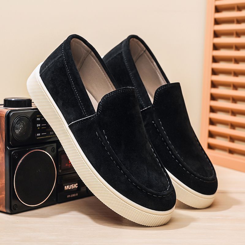 Chaussures décontractées homme à bride simple, mocassin léger pour l'été élégant. - IVOIRART.COM