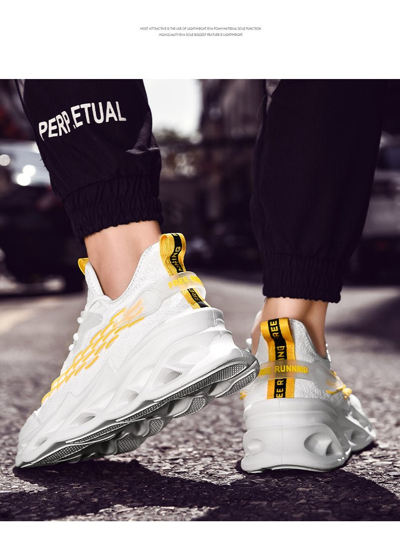 Chaussures décontractées sportives sauvages, respirantes, à lacets, style coréen élégant - IVOIRART.COM