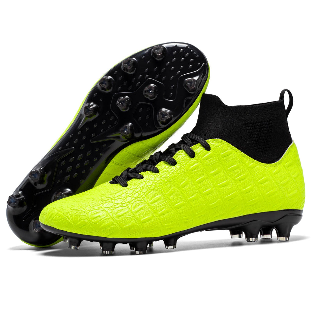 Chaussures d'entraînement montantes pour hommes, chaussettes de football stylées - IVOIRART.COM