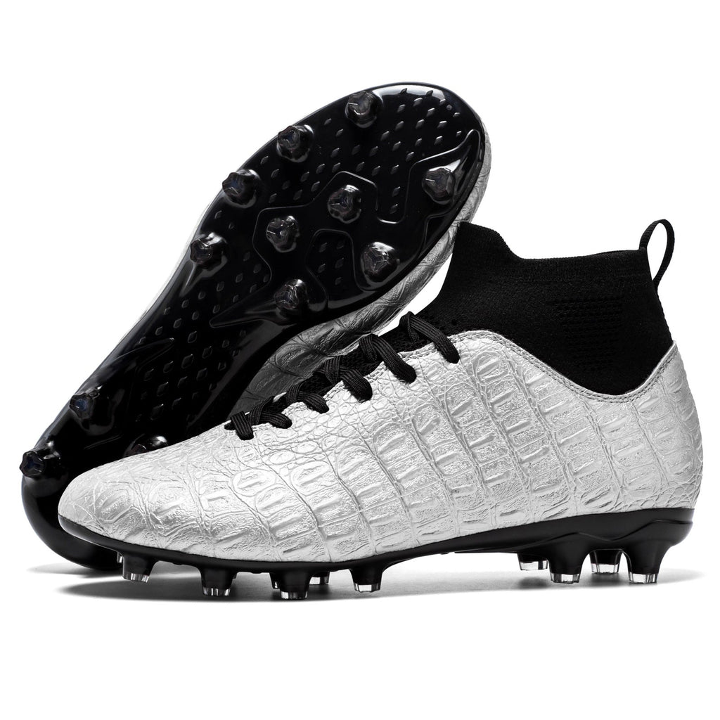 Chaussures d'entraînement montantes pour hommes, chaussettes de football stylées - IVOIRART.COM