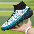 Chaussures d'entraînement montantes pour hommes et jeunes joueurs de football - IVOIRART.COM