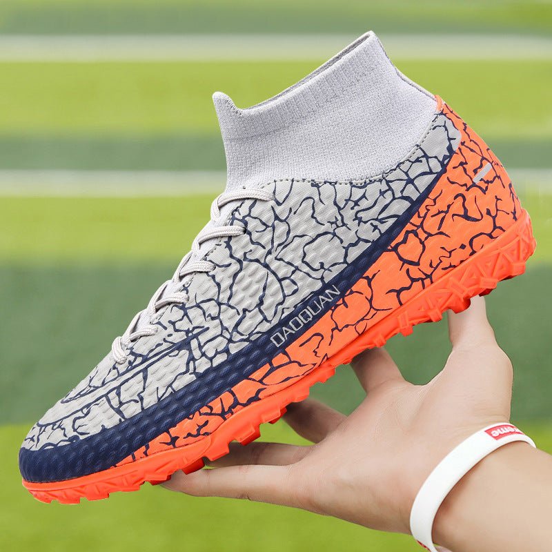 Chaussures d'entraînement montantes pour hommes et jeunes joueurs de football - IVOIRART.COM