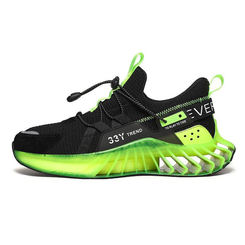 Chaussures d'injection basses pour hommes automne sport quotidien bout rond - IVOIRART.COM