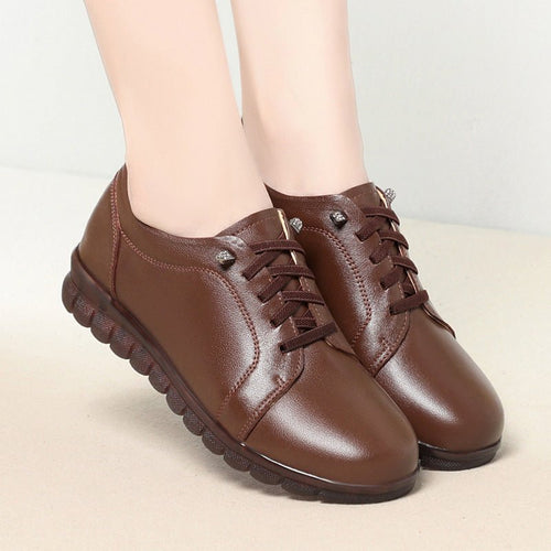 Chaussures femme cuir noir semelle souple tige cuir souple confort quotidien et - IVOIRART.COM