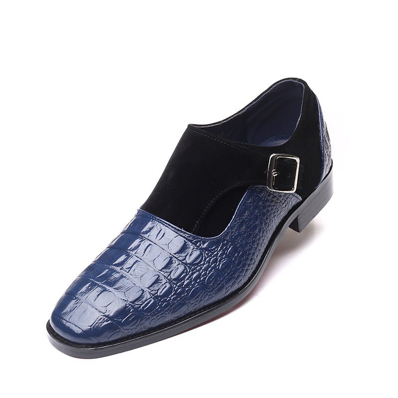 Chaussures formelles pointues pour homme en PU synthétique, semelle caoutchouc.. - IVOIRART.COM