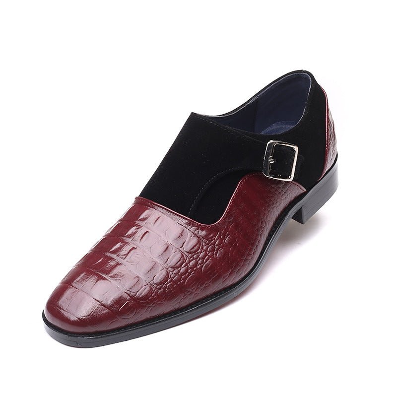 Chaussures formelles pointues pour homme en PU synthétique, semelle caoutchouc.. - IVOIRART.COM