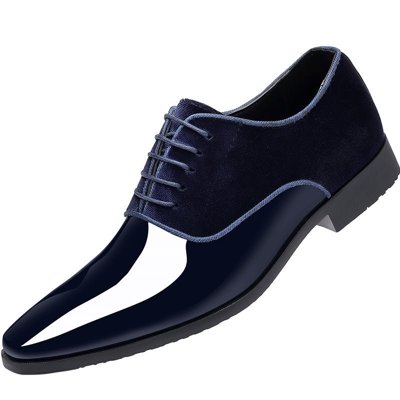 Chaussures habillées en cuir pour homme, légères et tendance, élévation discrète - IVOIRART.COM