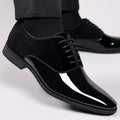 Chaussures habillées en cuir pour homme, légères et tendance, élévation discrète - IVOIRART.COM