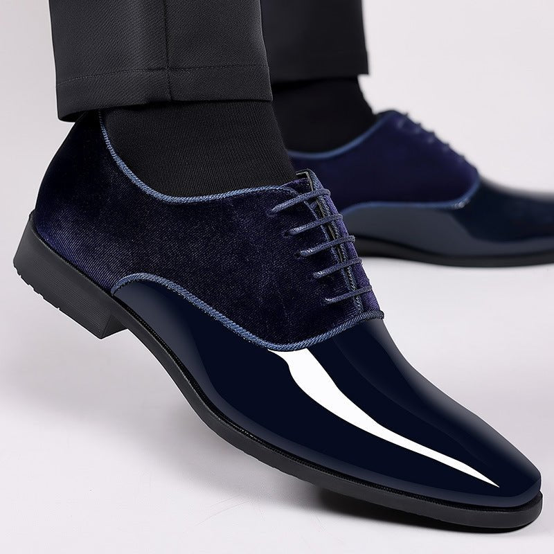Chaussures habillées en cuir pour homme, légères et tendance, élévation discrète - IVOIRART.COM