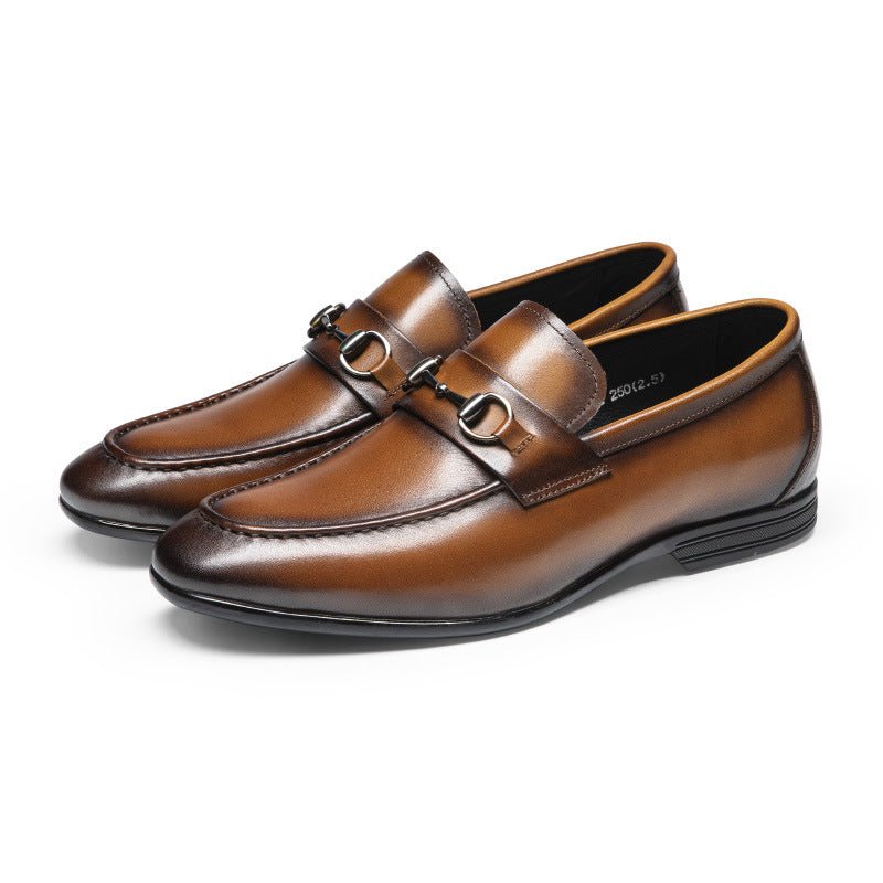 Chaussures habillées homme cuir faites main, élégantes et respirantes, durables! - IVOIRART.COM