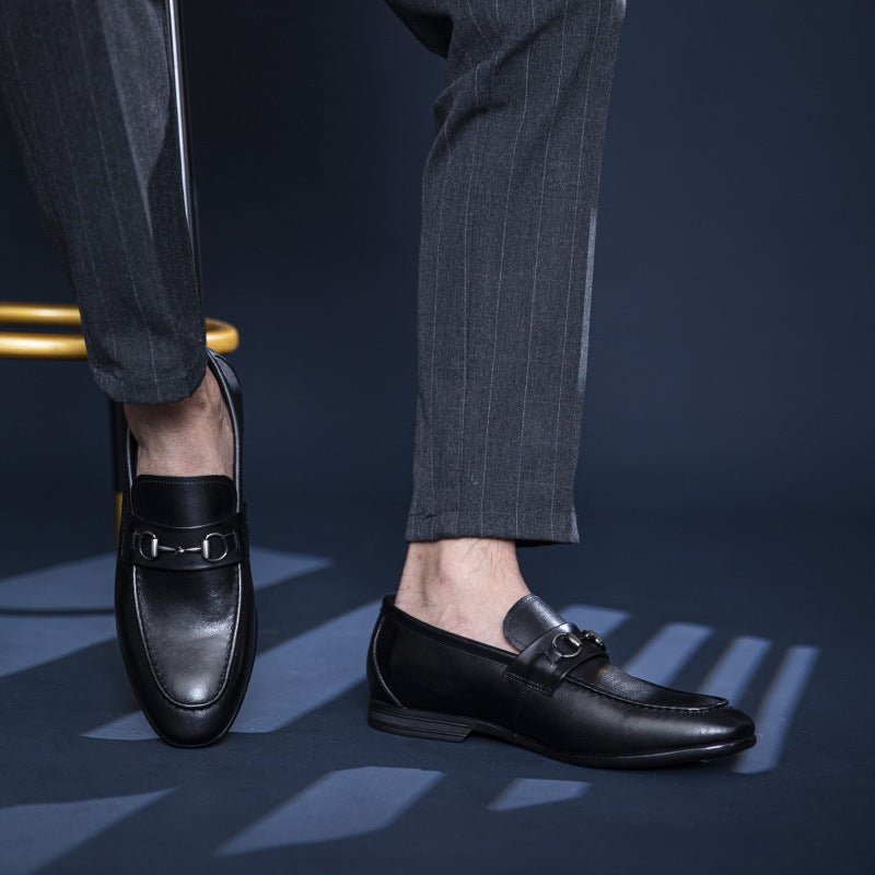 Chaussures habillées homme cuir faites main, élégantes et respirantes, durables! - IVOIRART.COM