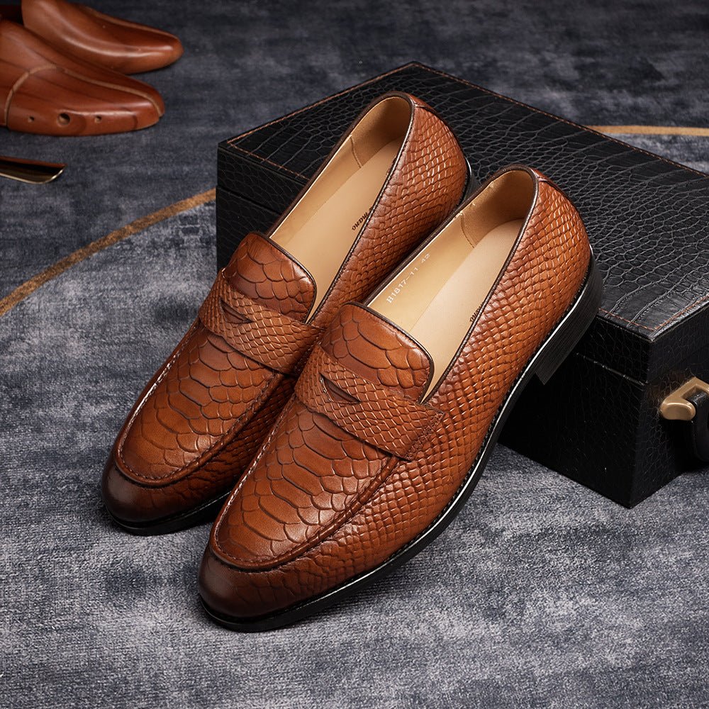 Chaussures habillées pour hommes, formelles, dîner mariage, style affaires - IVOIRART.COM