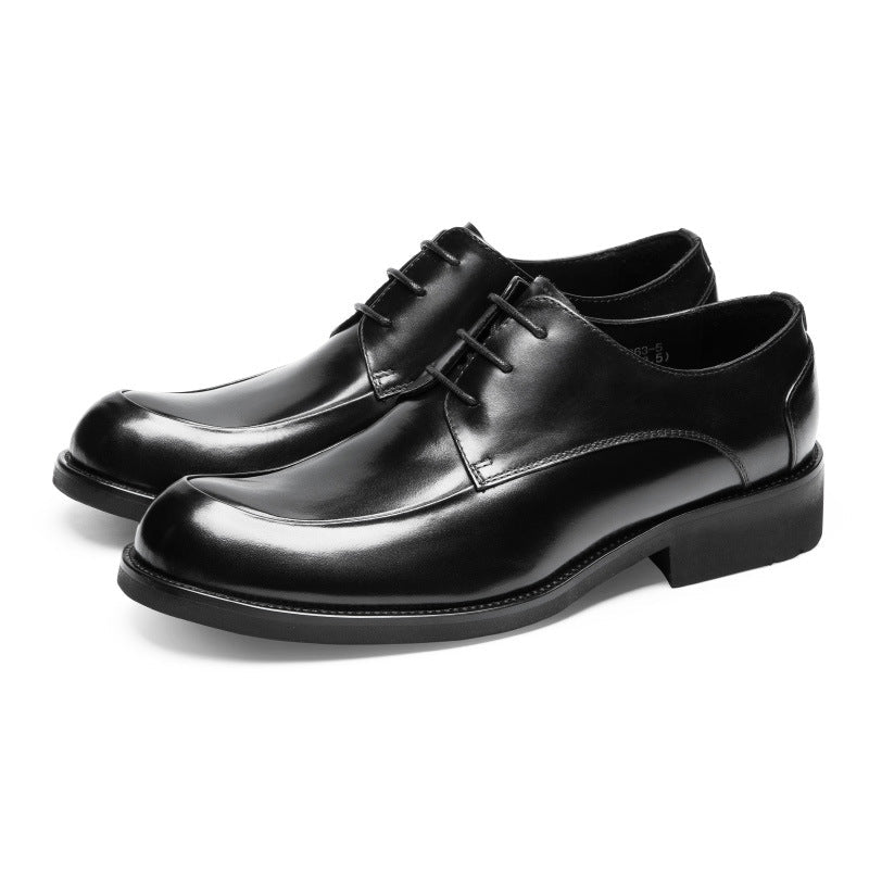 Chaussures homme business grand format en cuir véritable respirant et élégantes. - IVOIRART.COM