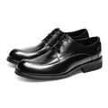 Chaussures homme business grand format en cuir véritable respirant et élégantes. - IVOIRART.COM